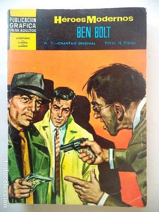 Tebeos: HEROES MODERNOS BEN BOLT II EPOCA N&ordm; 5 - Foto 1