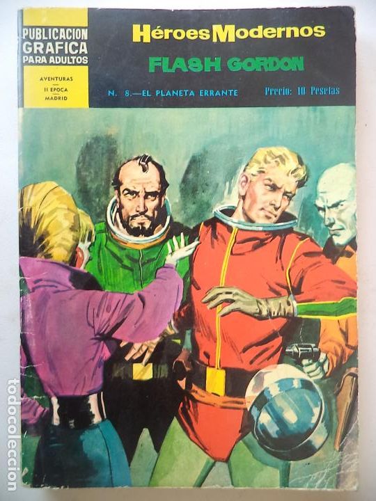 Tebeos: HEROES MODERNOS FLASH GORDON N&ordm; 8 - Foto 1