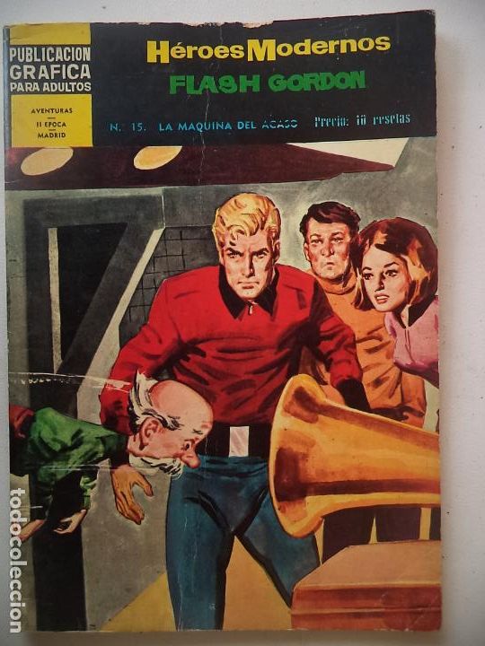 Tebeos: HEROES MODERNOS FLASH GORDON  II EPOCA N&ordm; 15 - Foto 1
