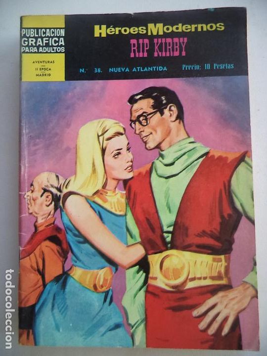 Tebeos: HEROES MODERNOS RIP KIRBY N&ordm; 38 - Foto 1