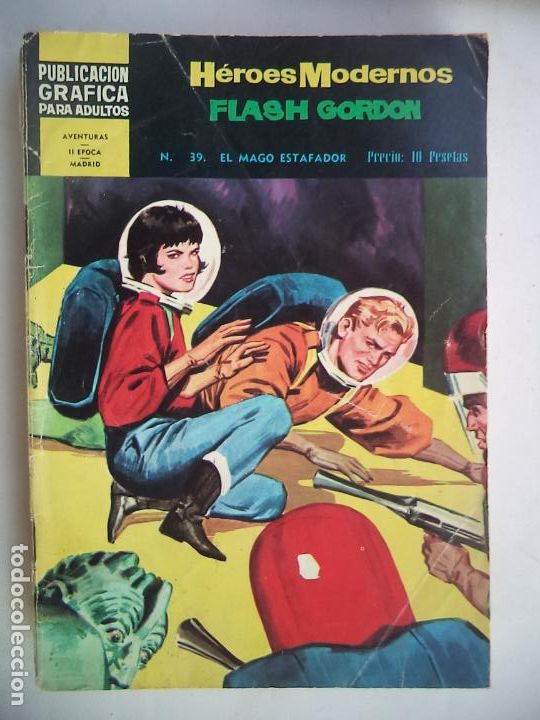 Tebeos: HEROES MODERNOS FLASH GORDON N&ordm; 39 - Foto 1