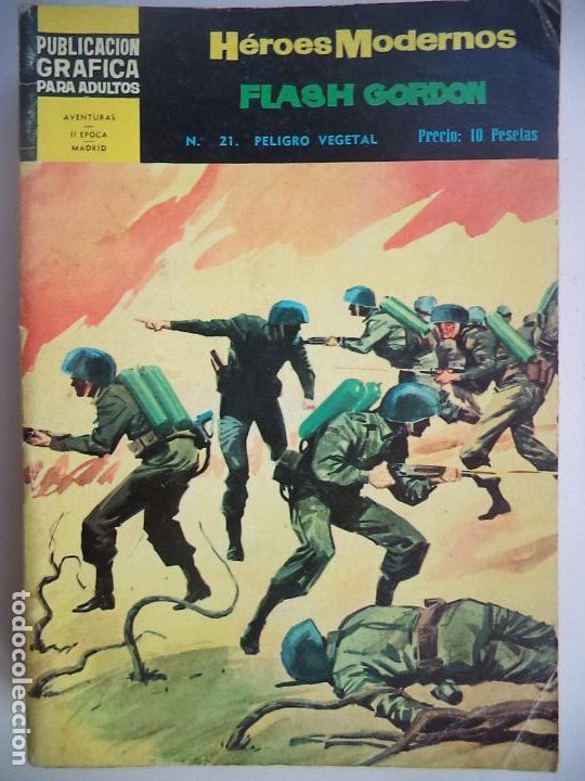 Tebeos: HEROES MODERNOS FLASH GORDON N&ordm; 21 - Foto 1