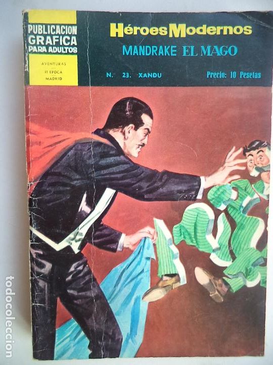Tebeos: HEROES MODERNOS MANDRAKE EK MAGO N&ordm; 23 - Foto 1