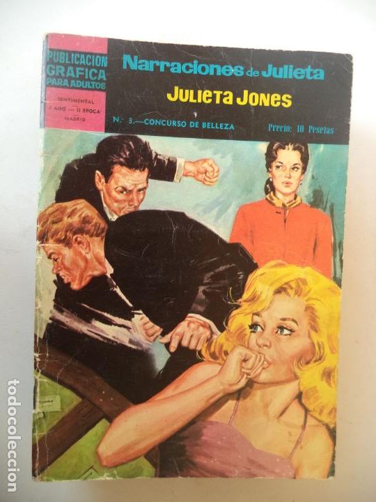 Tebeos: JULIETA JONES sentimental N&ordm; 3 - Foto 1