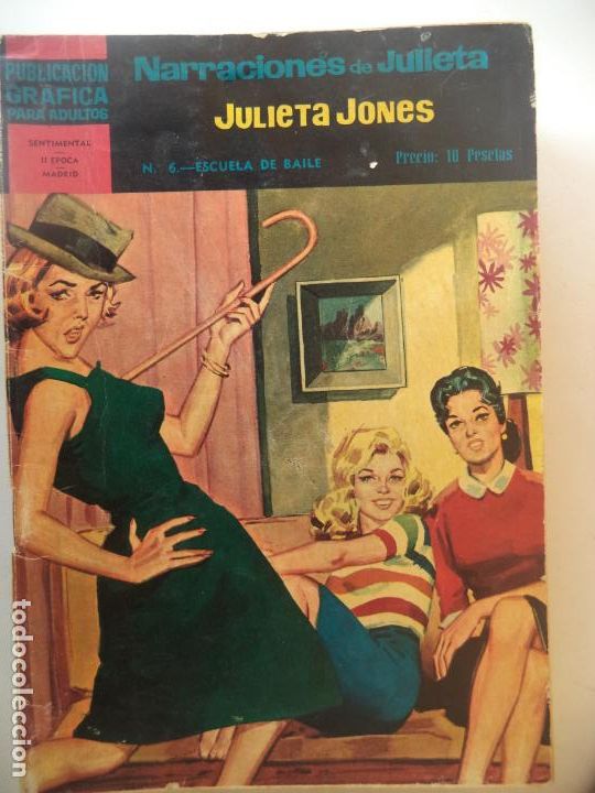 Tebeos: JULIETA JONES SENTIMENTAL N&ordm; 6 - Foto 1