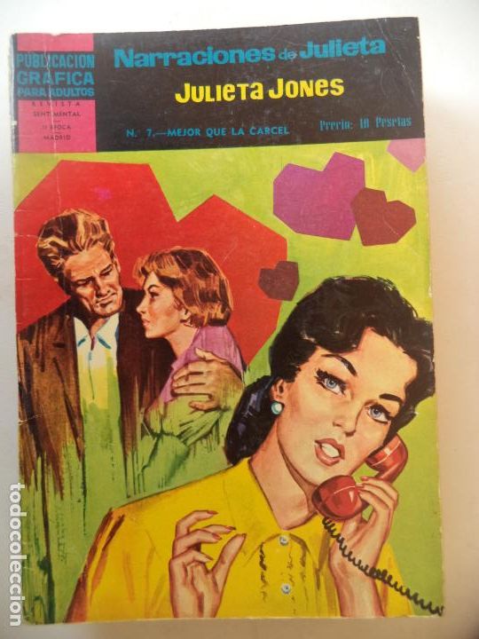 Tebeos: JULIETA JONES SENTIMENTAL N&ordm; 7 - Foto 1