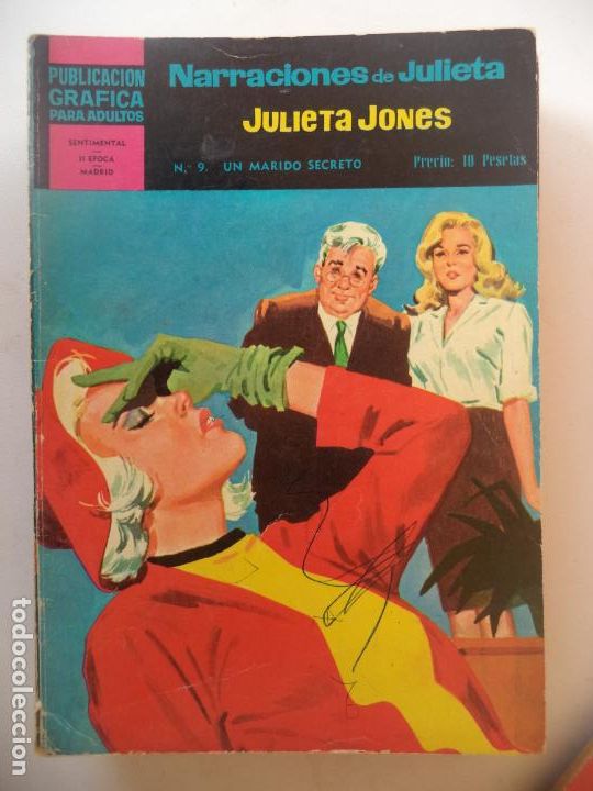 Tebeos: JULIETA JONES SENTIMENTAL N&ordm;9 - Foto 1