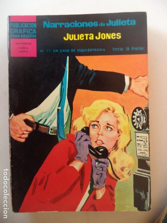 Tebeos: JULIETA JONES SENTIMENTAL N&ordm; 11 - Foto 1