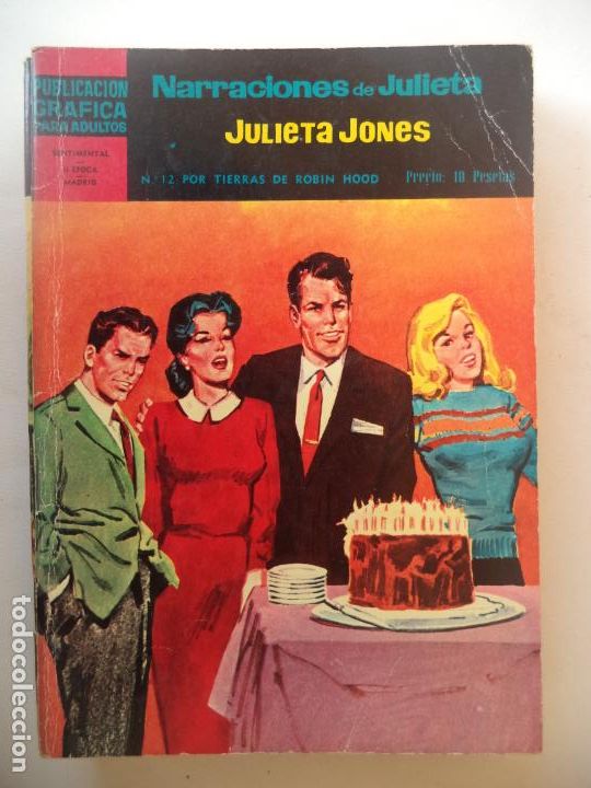 Tebeos: JULIETA JONES SENTIMENTAL N&ordm; 12 - Foto 1