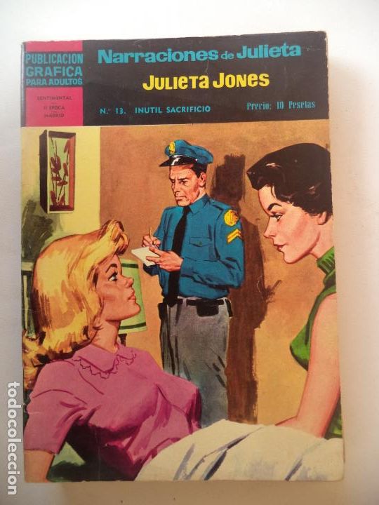 Tebeos: JULIETA JONES SENTIMENTAL N&ordm; 13 - Foto 1
