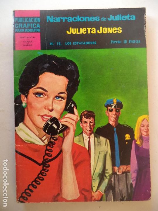 Tebeos: JULIETA JONES SENTIMENTAL N&ordm; 15 - Foto 1
