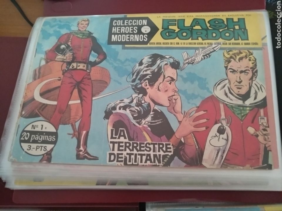 Tebeos: Flash Gordon Serie B, dolar, casi completa a falta de 7 numeros - Foto 2