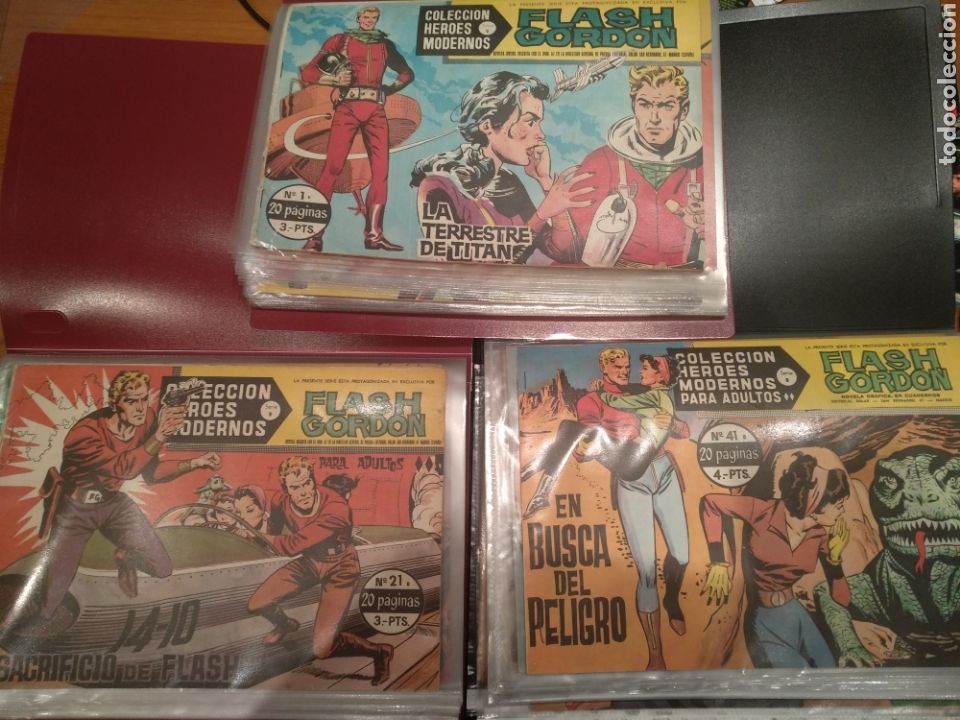 Tebeos: Flash Gordon Serie B, dolar, casi completa a falta de 7 numeros - Foto 1