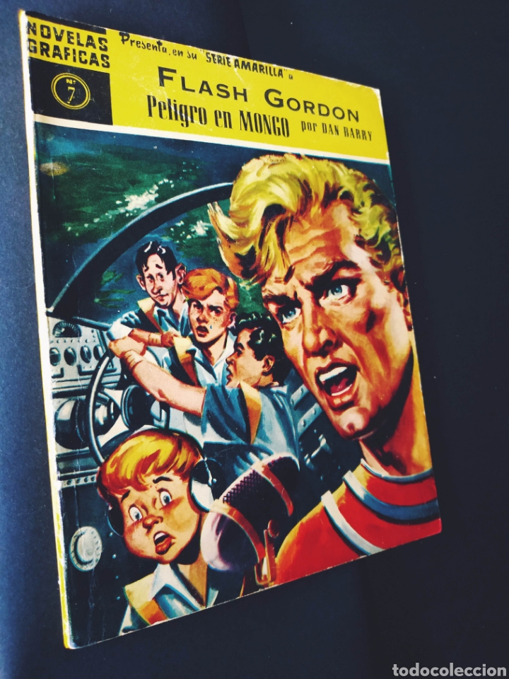 Tebeos: EXCELENTE ESTADO FLASH GORDON 7 NOVELAS GRAFICAS DOLAR - Foto 1