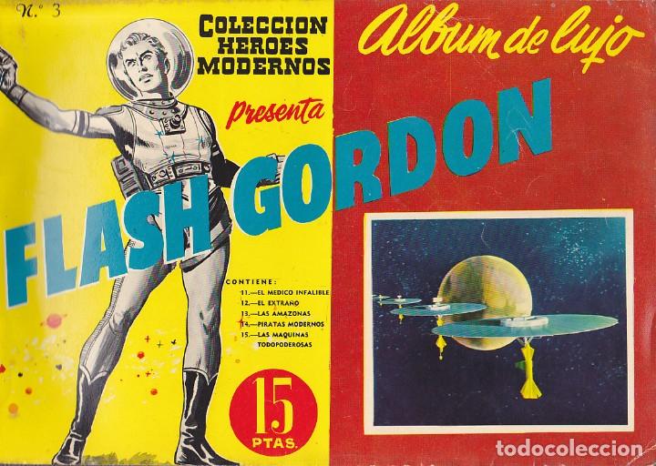 Tebeos: COMIC COLECCION FLASH GORDON ALBUM LUJO N&ordm; 3 - Foto 1