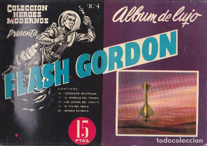 Tebeos: COMIC COLECCION FLASH GORDON ALBUM LUJO N&ordm; 4 - Foto 1