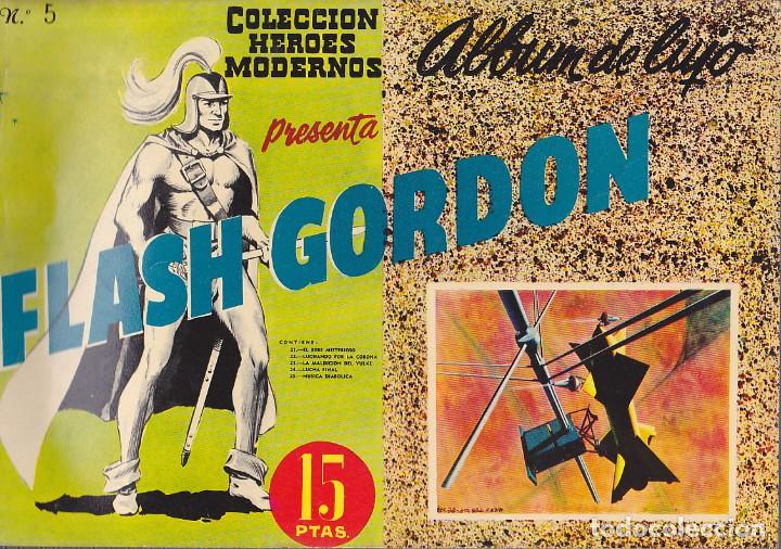 Tebeos: COMIC COLECCION FLASH GORDON ALBUM LUJO N&ordm; 5 - Foto 1