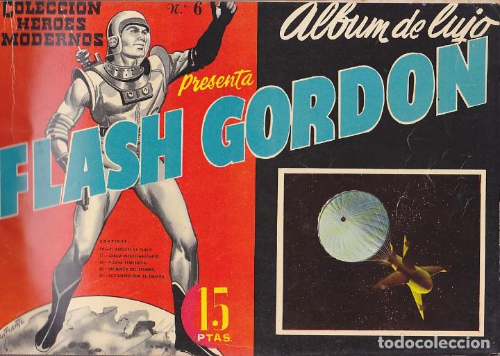 Tebeos: COMIC COLECCION FLASH GORDON ALBUM LUJO N&ordm; 6 - Foto 1
