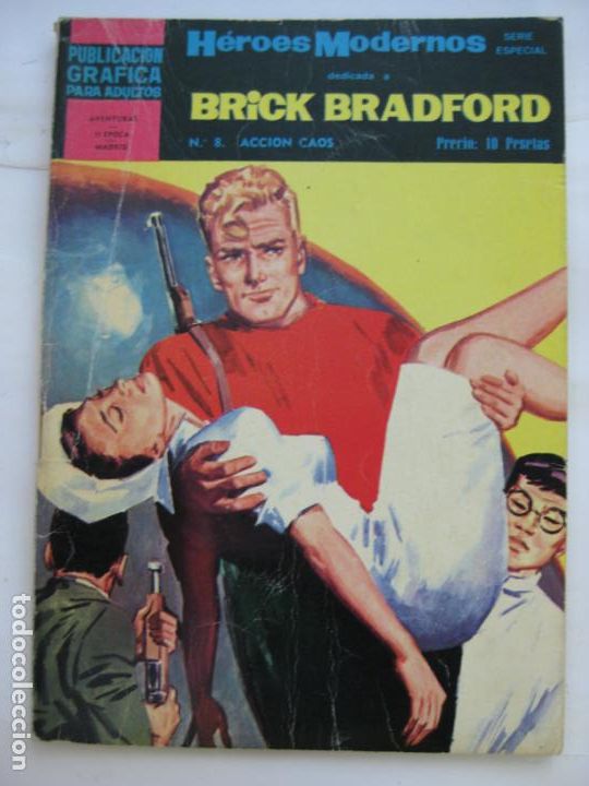 Tebeos: HEROES MODERNOS - BRICK BRADFORD N&ordm;8 - Foto 1