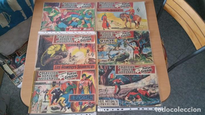 Tebeos: Lote 26 comics FLASH GORDON DOLAR entre 5 y 63 HEROES MODERNOS - Foto 2