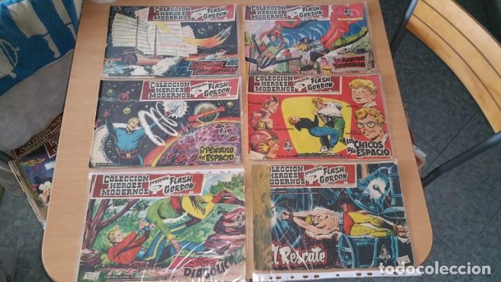 Tebeos: Lote 26 comics FLASH GORDON DOLAR entre 5 y 63 HEROES MODERNOS - Foto 4