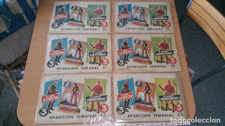 Tebeos: Lote 26 comics FLASH GORDON DOLAR entre 5 y 63 HEROES MODERNOS - Foto 5