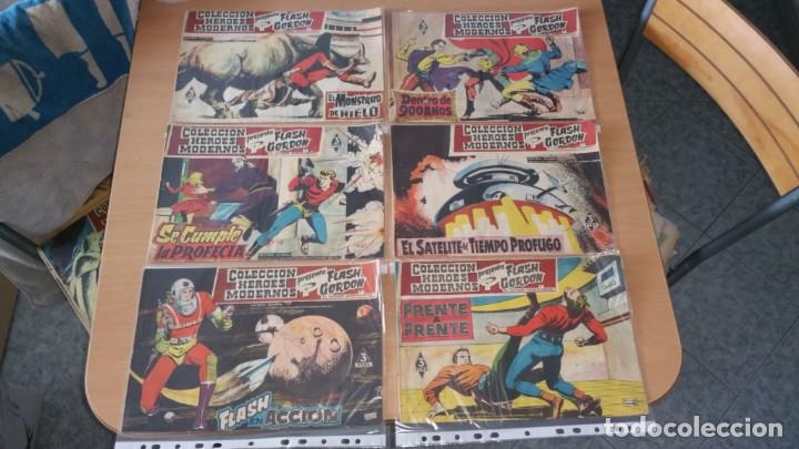 Tebeos: Lote 26 comics FLASH GORDON DOLAR entre 5 y 63 HEROES MODERNOS - Foto 8