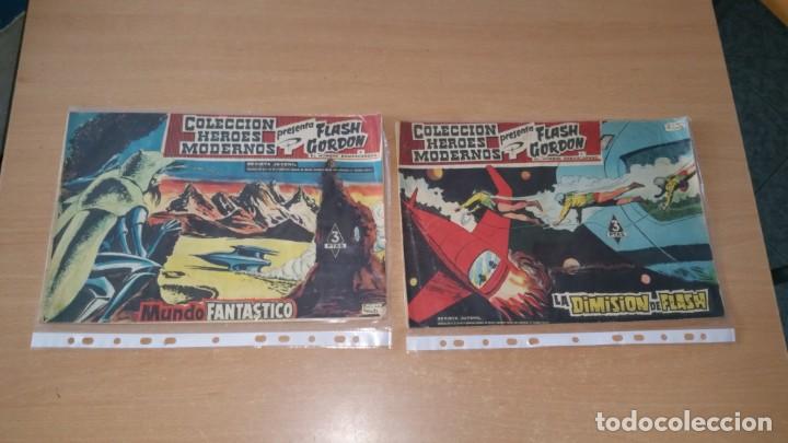 Tebeos: Lote 26 comics FLASH GORDON DOLAR entre 5 y 63 HEROES MODERNOS - Foto 10