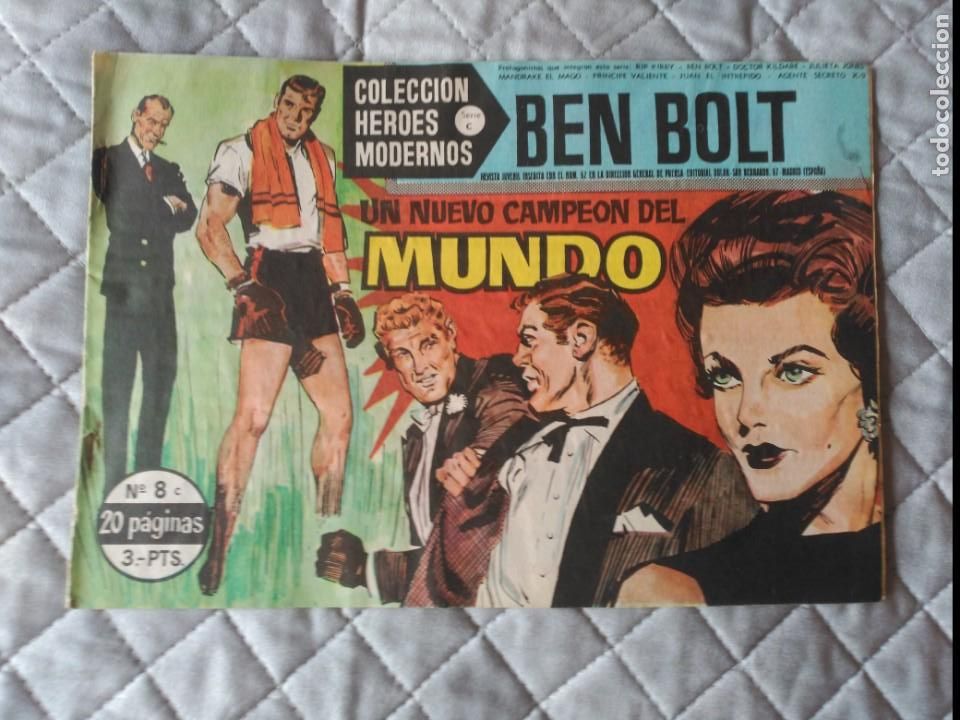 Tebeos: H&eacute;roes Modernos Serie C N&ordm; 8 20 p&aacute;ginas Dolar - Foto 1
