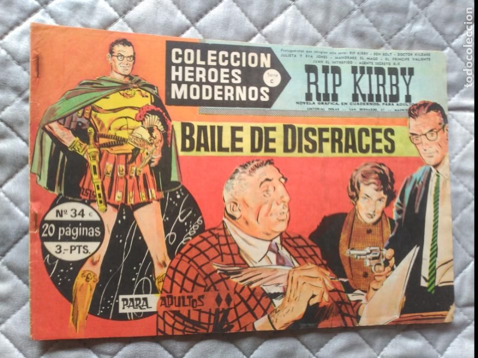 Tebeos: H&eacute;roes Modernos Serie C N&ordm; 34 20 p&aacute;ginas Dolar