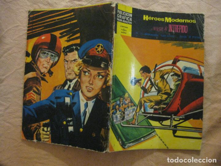 Tebeos: HEROES MODERNOS JUAN EL INTREPIDO N&ordm; 7.. DOLAR II EPOCA. - Foto 1