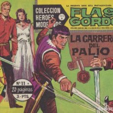 Tebeos: COLECCION HEROES MODERNOS: SERIE B. FLASH GORDON Nº 11, LA CARRERA DEL PALIO. Lote 210718360