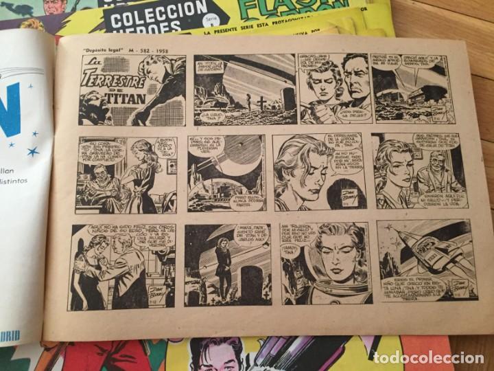 Tebeos: COMIC COLECCION COMPLETA FLASH GORDON 75 EJEMPLARES SERIE B HEROES MODERNOS - Foto 5