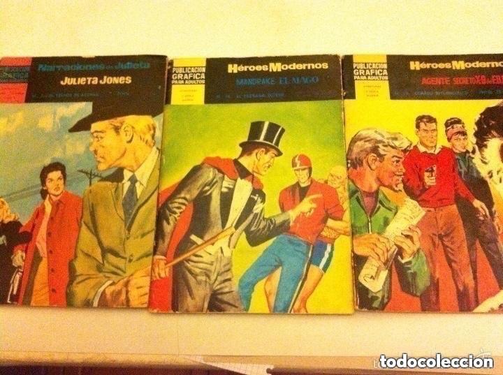 Tebeos: heroes modernos - lote de 3 - Foto 1