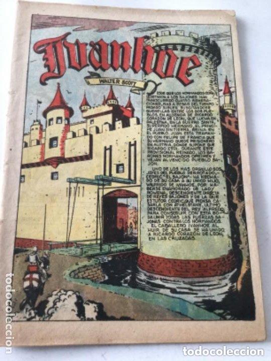 Tebeos: Ivanhoe- clasicos num. 1- sin tapas- 1953 - Foto 1