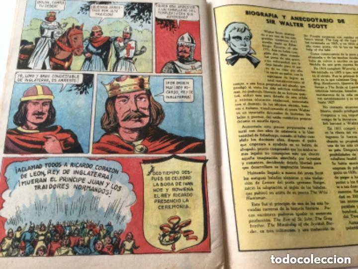 Tebeos: Ivanhoe- clasicos num. 1- sin tapas- 1953 - Foto 2