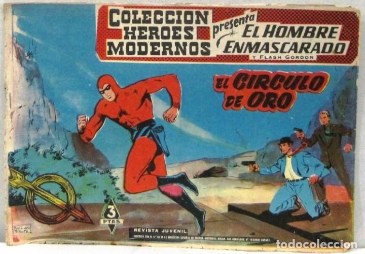 Tebeos: COLECCION HEROES MODERNOS -N&ordm; 023 - EL CIRCULO DE ORO - COMIC - Foto 1
