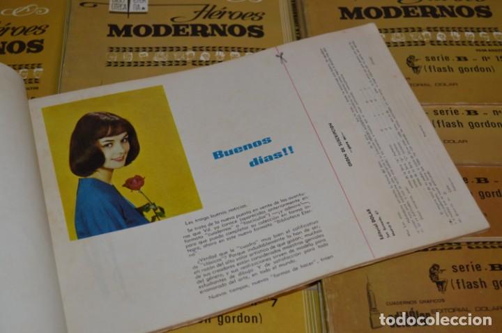 Tebeos: Héroes MODERNOS / FLASH GORDON - Serie B, Completa / 15 Cuadernos/Álbumes - Buen estado ¡Mira! - Foto 9 - 220845346