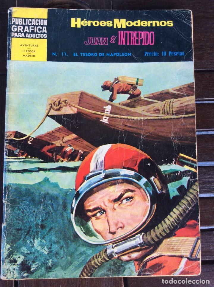 Tebeos: Juan el Intrepido - Heroes Modernos - Dolar - Num. 17 - Foto 1