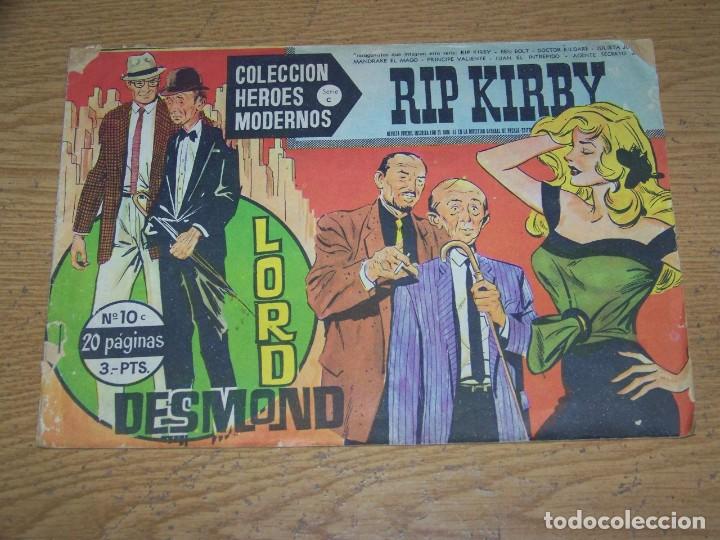 Tebeos: DOLAR HEROES MODERNOS SERIE C RIP KIRBY 10 - Foto 1