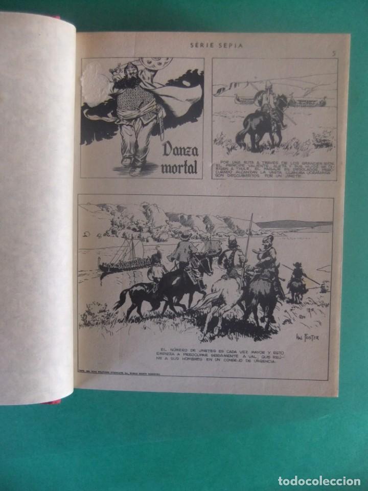 Tebeos: EL PRINCIPE VALIENTE TOMO CON NUEVE NUMEROD EDITORIAL DOLAR - Foto 1