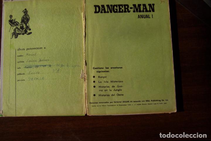 Tebeos: dolar, danger-man anual n&ordm; 1 y lote ranger juvenil. - Foto 6