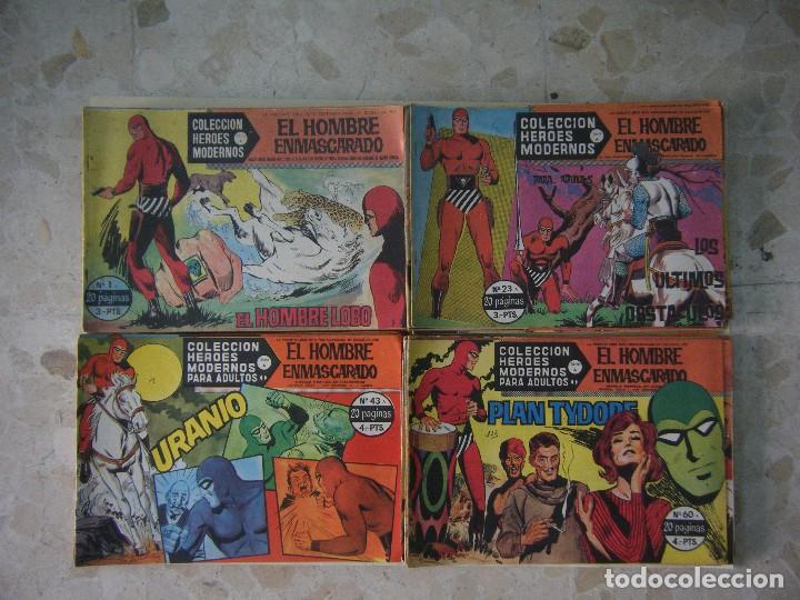 Tebeos: EL HOMBRE ENMASCARADO. 75 N&Uacute;MEROS. A-COMIC-6179 - Foto 2