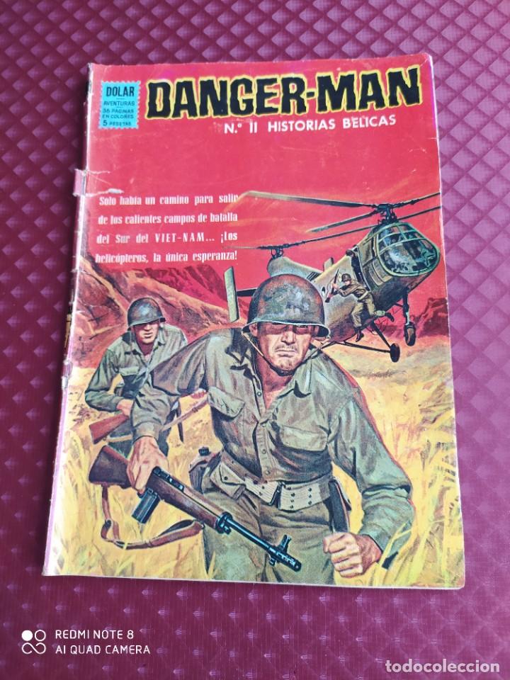 Tebeos: DANGER-MAN N&ordm; 11 HISTORIAS BELICAS - Foto 1