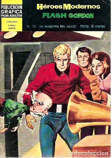 Tebeos: H&Eacute;ROES MODERNOS FLASH GORDON n&ordm; 15 - Foto 1