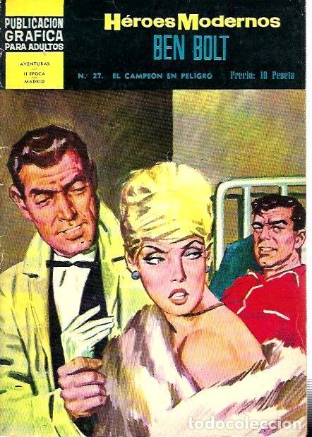Tebeos: H&Eacute;ROES MODERNOS BEN BOLT n&ordm; 27 - Foto 1