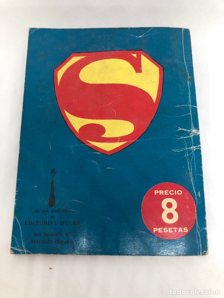Tebeos: COMIC SUPERMAN N&ordm; 1 DE LA COLECCION LOS DOS SUPERMAN EDITORIAL DOLAR - Foto 2