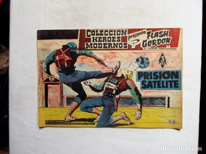 Tebeos: FLASH GORDON N&ordm; 56 PRISION SATELITE COLECCION HEROES MODERNOS - Foto 1