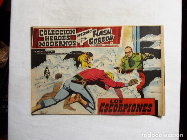 Tebeos: FLASH GORDON N&ordm; 54 LOS ESCORPIONES COLECCION HEROES MODERNOS - Foto 1
