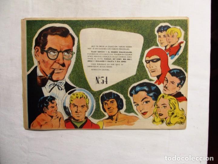 Tebeos: FLASH GORDON N&ordm; 54 LOS ESCORPIONES COLECCION HEROES MODERNOS - Foto 2